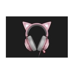 Razer Kraken Kitty Kabling Headset Pink - Ultimate Gaming Comfort & Style!